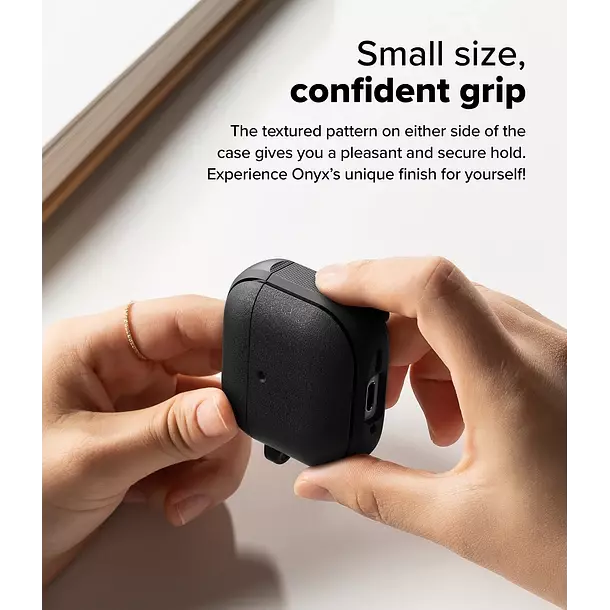 Carcasa Funda Ringke Para AirPods 4 Onyx Magnetic-3