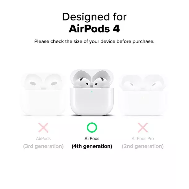 Carcasa Funda Ringke Para AirPods 4 Onyx Magnetic-8