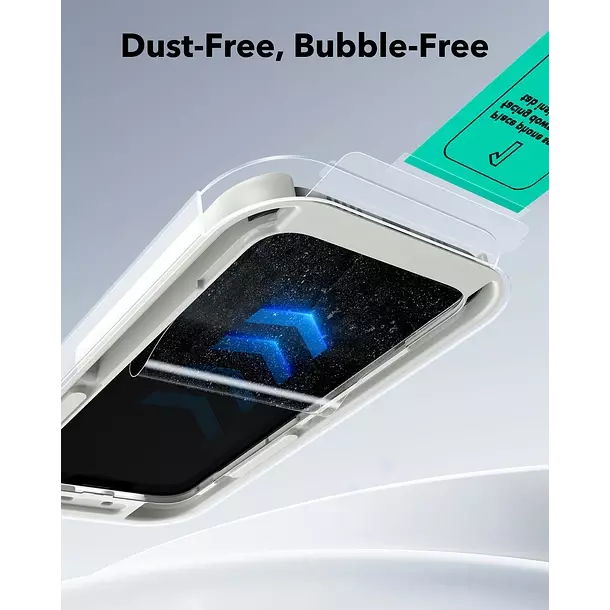 Lamina Pantalla ESR Para iPhone 16e 14 13 UltraFit Pack 2-2