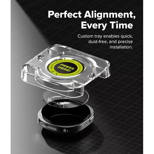 Lamina Vidrio Ringke Para Galaxy Watch 8 40 mm 2 Pack-3