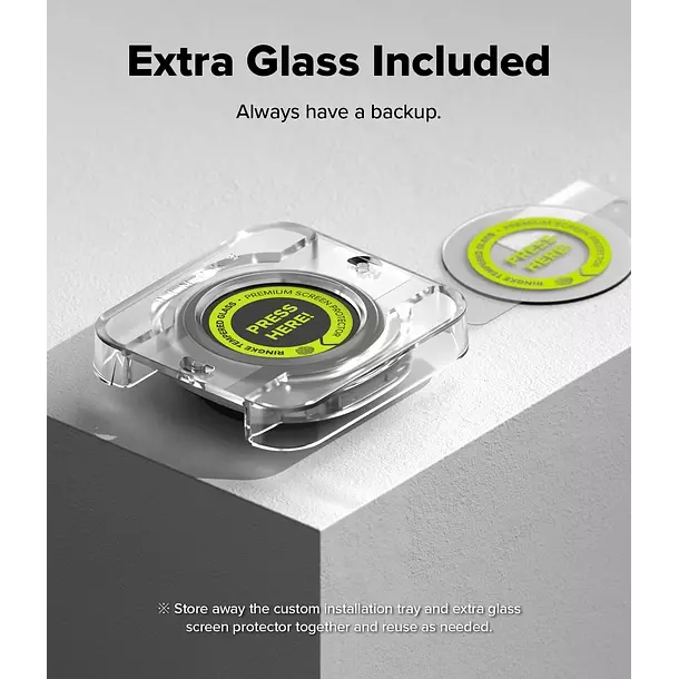 Lamina Vidrio Ringke Para Galaxy Watch 8 40 mm 2 Pack-5