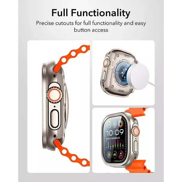 Protector Carcasa ESR Para Apple Watch Ultra 3 Ultra 2 Ultra 49mm-3