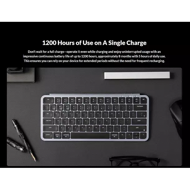 Teclado Gamer Inalambrico Keychron B1 Pro Ultra Delgado Espa ol-3