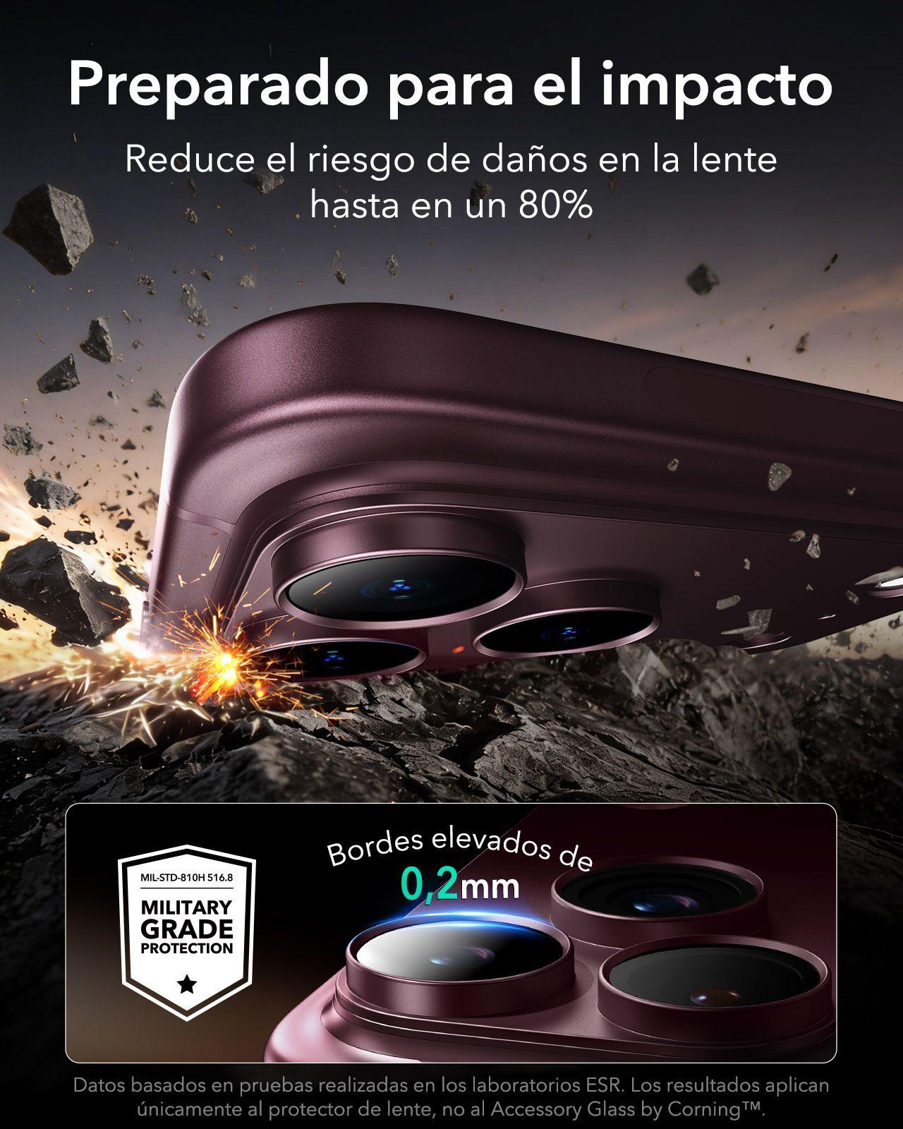 Protector Camara ESR Armorite Pro Para iPhone 18 Pro Max-4