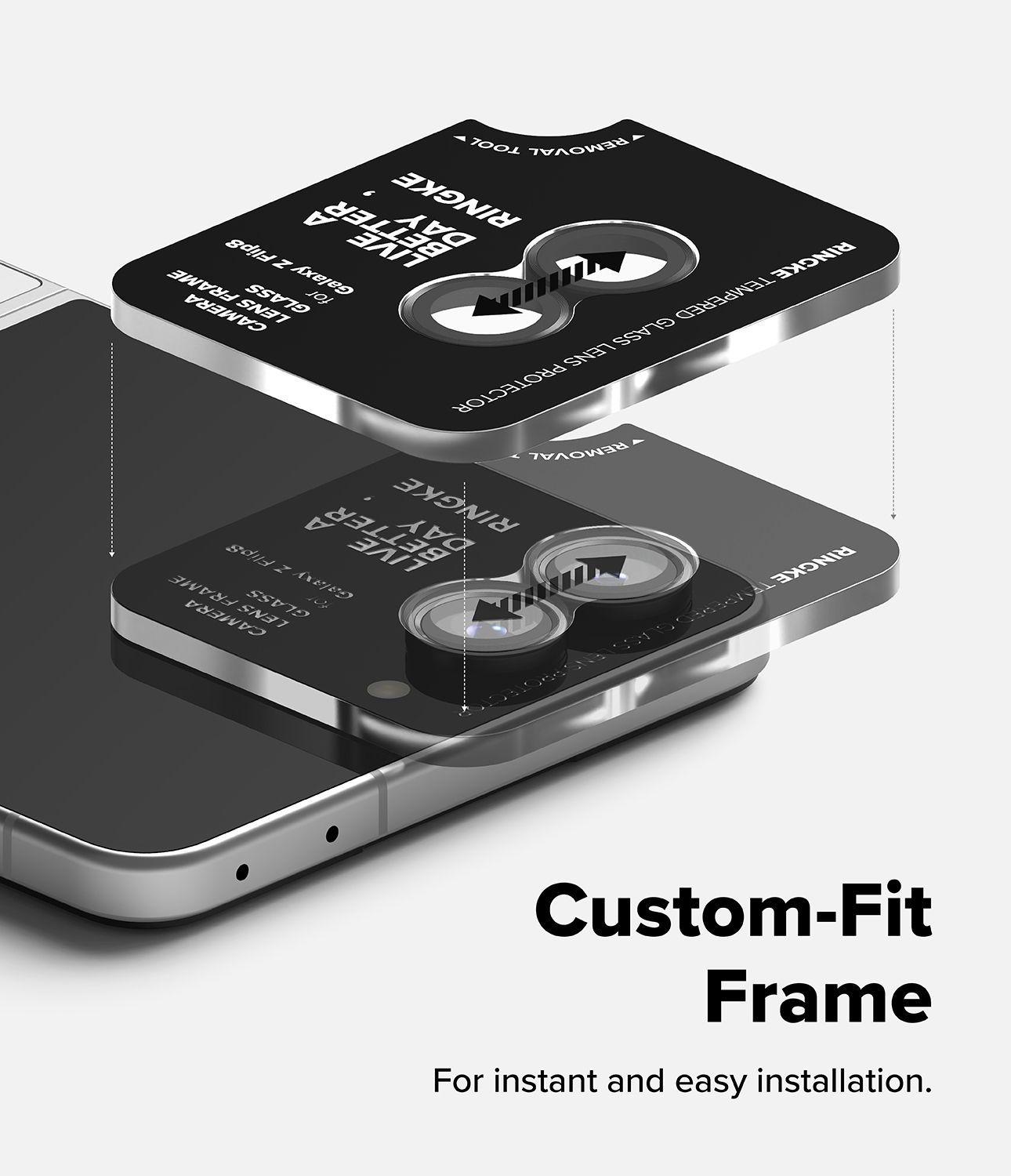Protector Camara Ringke Para Galaxy Z Flip 8 Pack 2-4