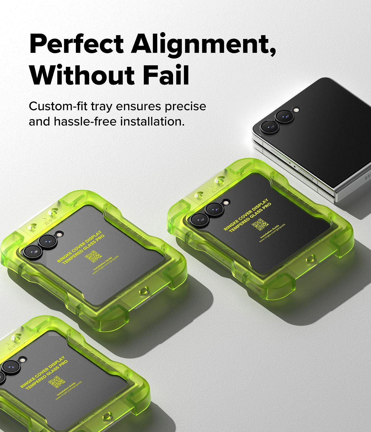 Lamina Pantalla Ringke Para Galaxy Z Flip 8 2 pack-4