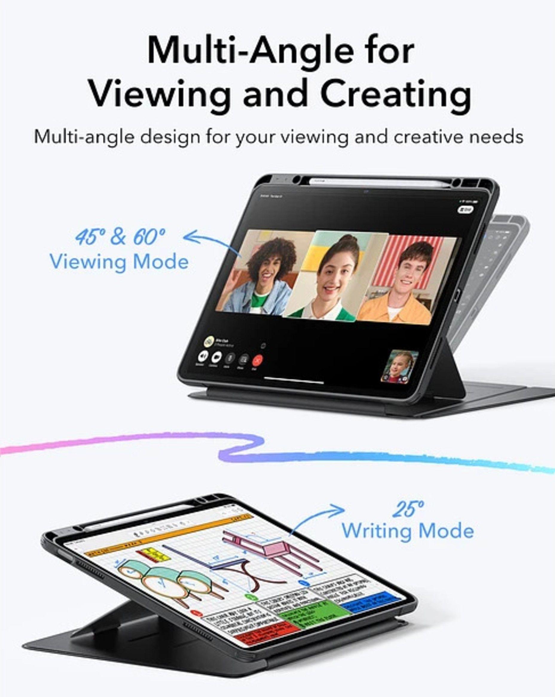 Carcasa Funda ESR Para iPad Air 13"  M4/M3/M2 Flip Hybrid-2