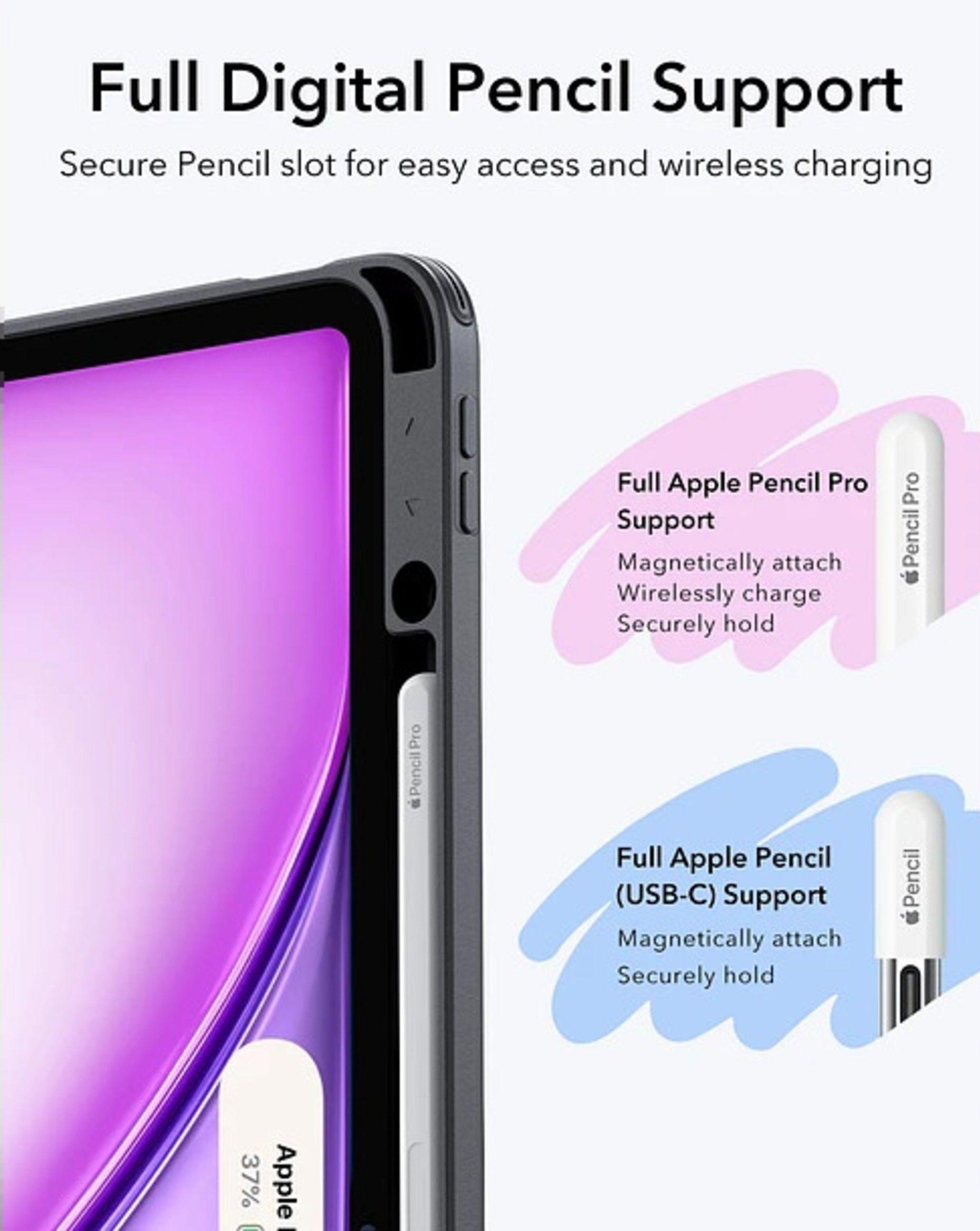 Carcasa Funda ESR Para iPad Air 13"  M4/M3/M2 Flip Hybrid-7