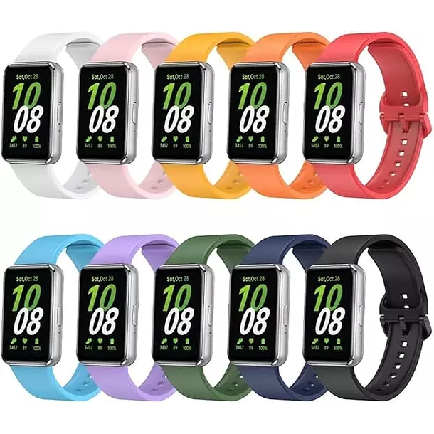 Correa De Silicona Para Samsung Galaxy Fit 3 R390-3