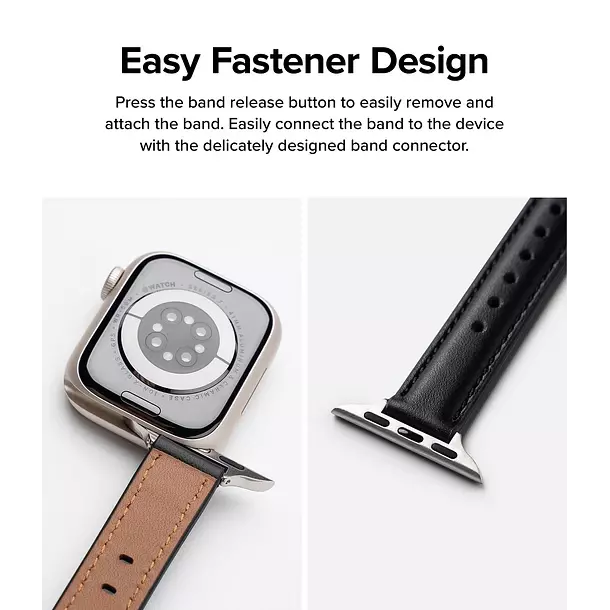 Correa Cuero Ringke Para Apple Watch 38 40 41 42mm Padded Slim-5