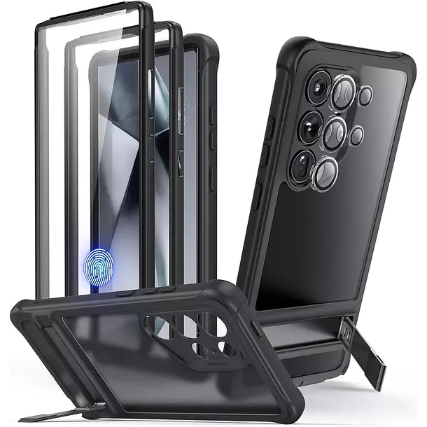 Carcasa ESR Para Galaxy S24 Ultra Armor Kickstand Frosted-0