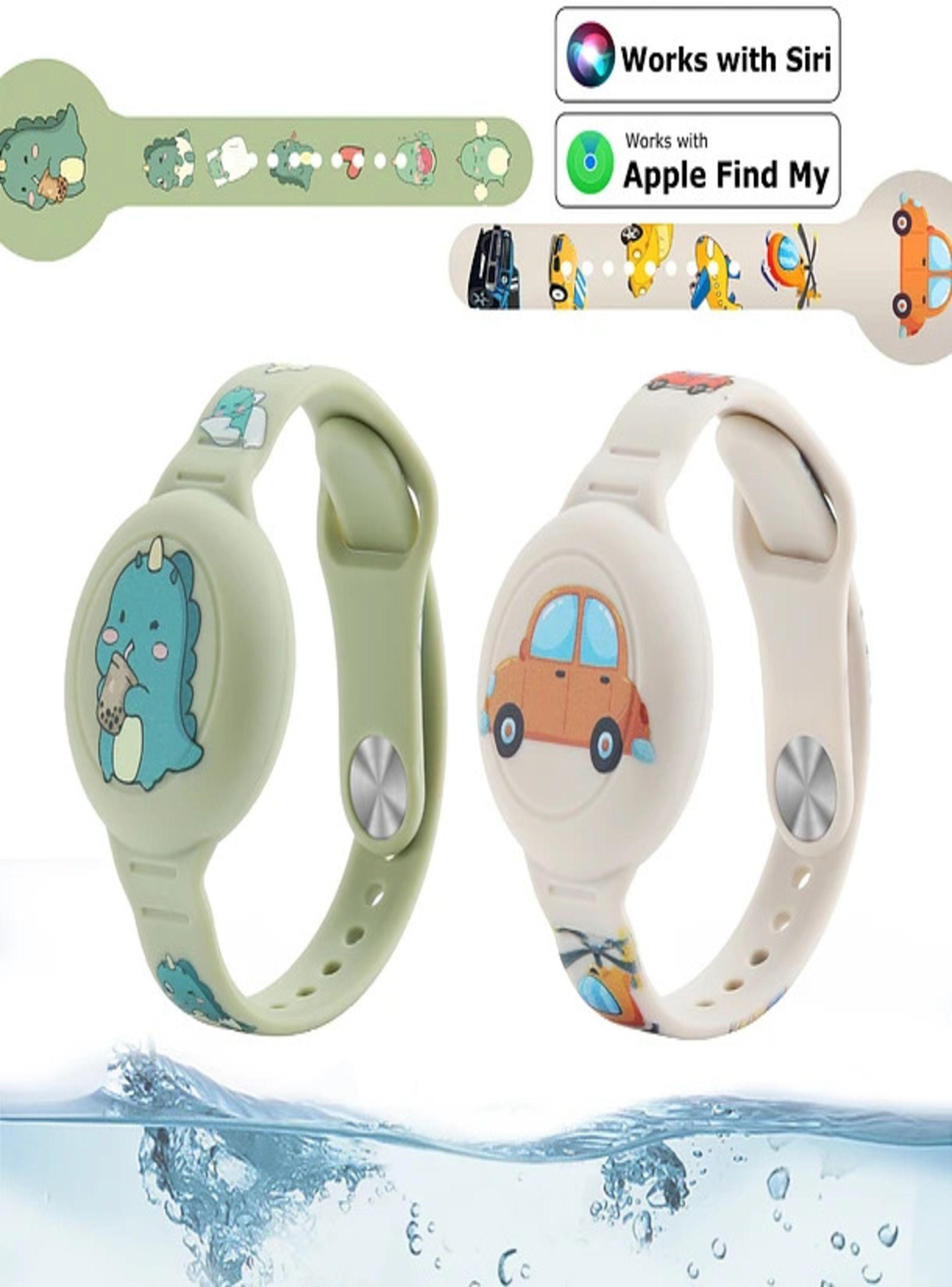 Pulsera Impermeable Para AirTag Ninos Cartoon-4