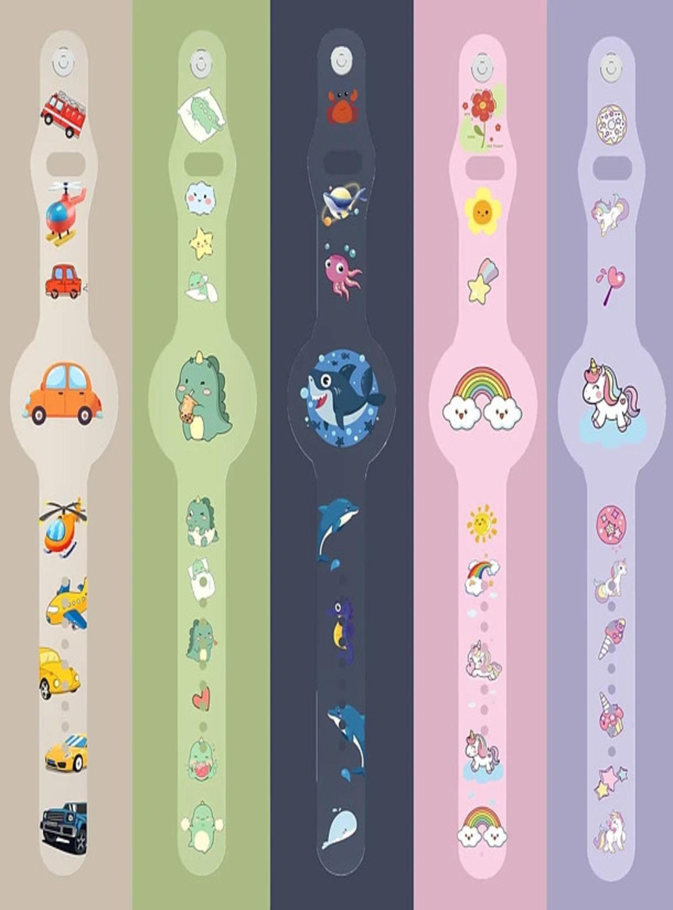 Pulsera Impermeable Para AirTag Ninos Cartoon-5