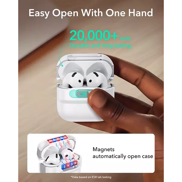 Carcasa Funda ESR Pulse Para AirPods 4 2024-7