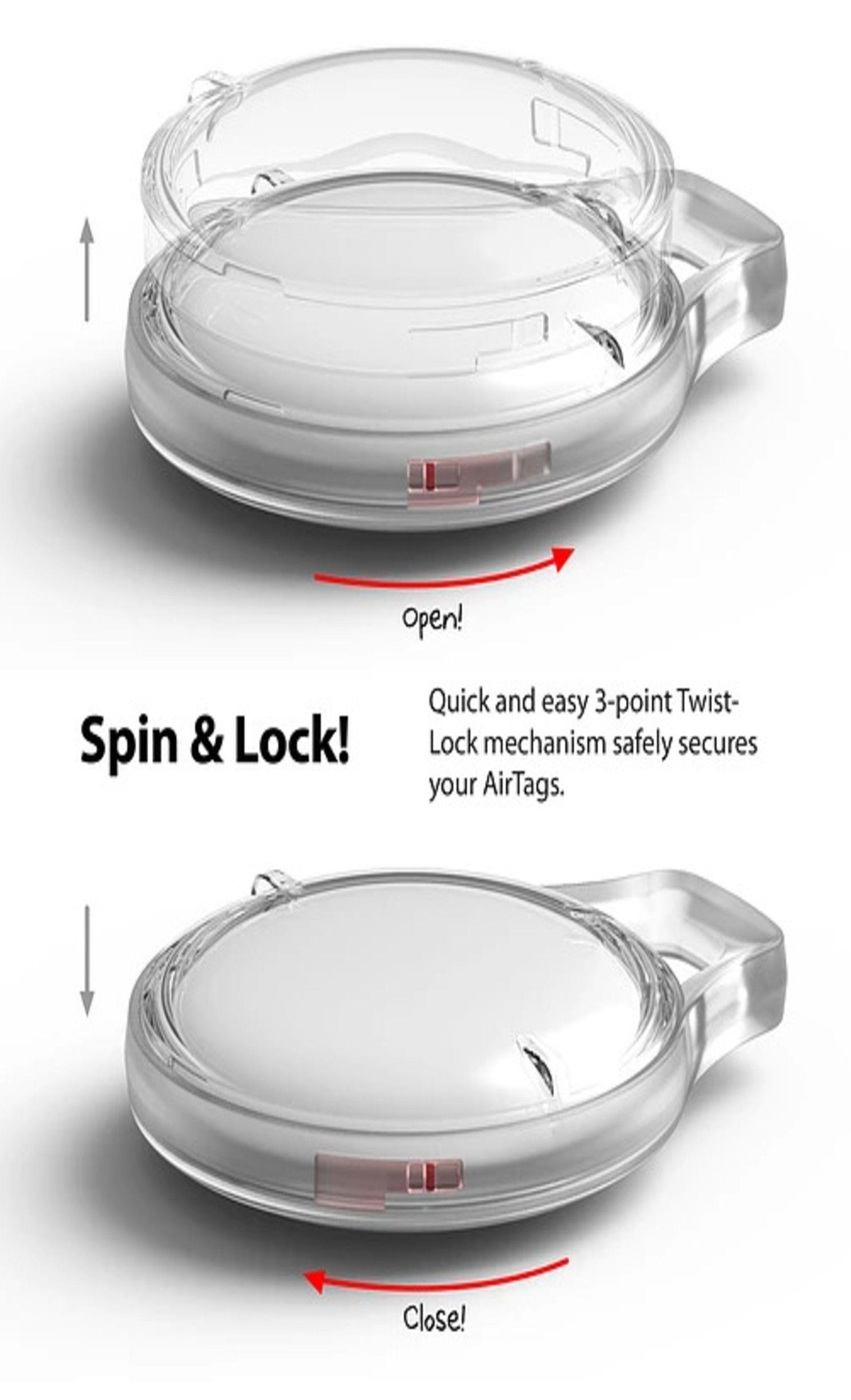 Protector Ringke Para Airtag Slim 4 Pack-5