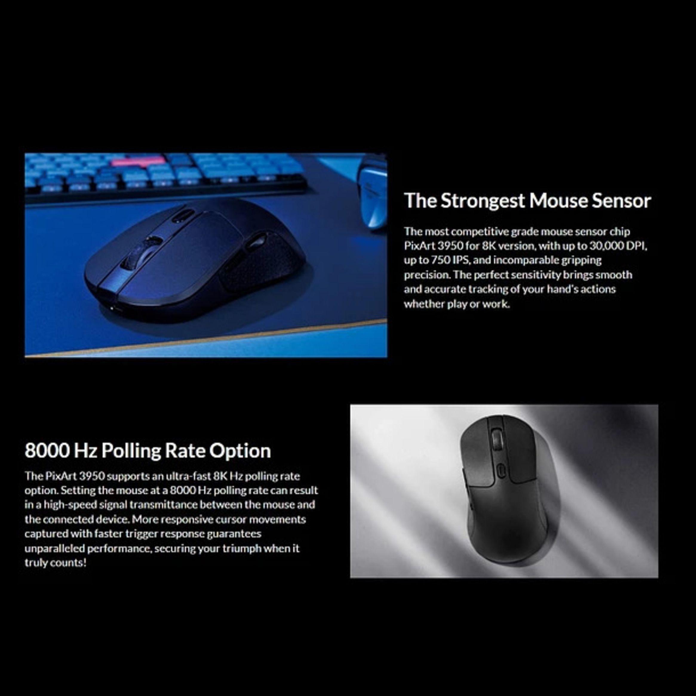 Mouse Inalambrico Gamer Keychron M3 2 4ghz Bluetooth-6