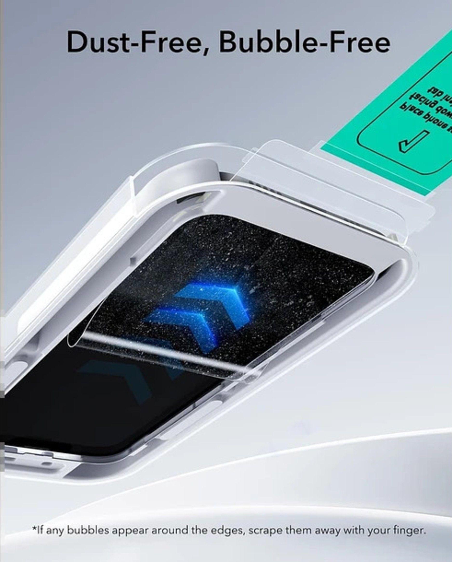 Lamina Pantalla ESR Anti Espia Para iPhone 17 Pro UltraFit Pack 3-4