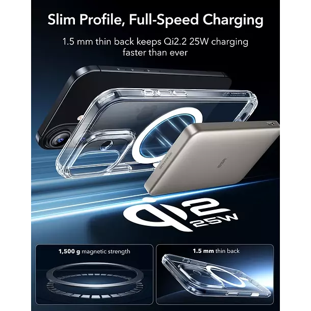 Carcasa ESR Para iPhone 17 Pro Max Classic Hybrid HaloLock-6