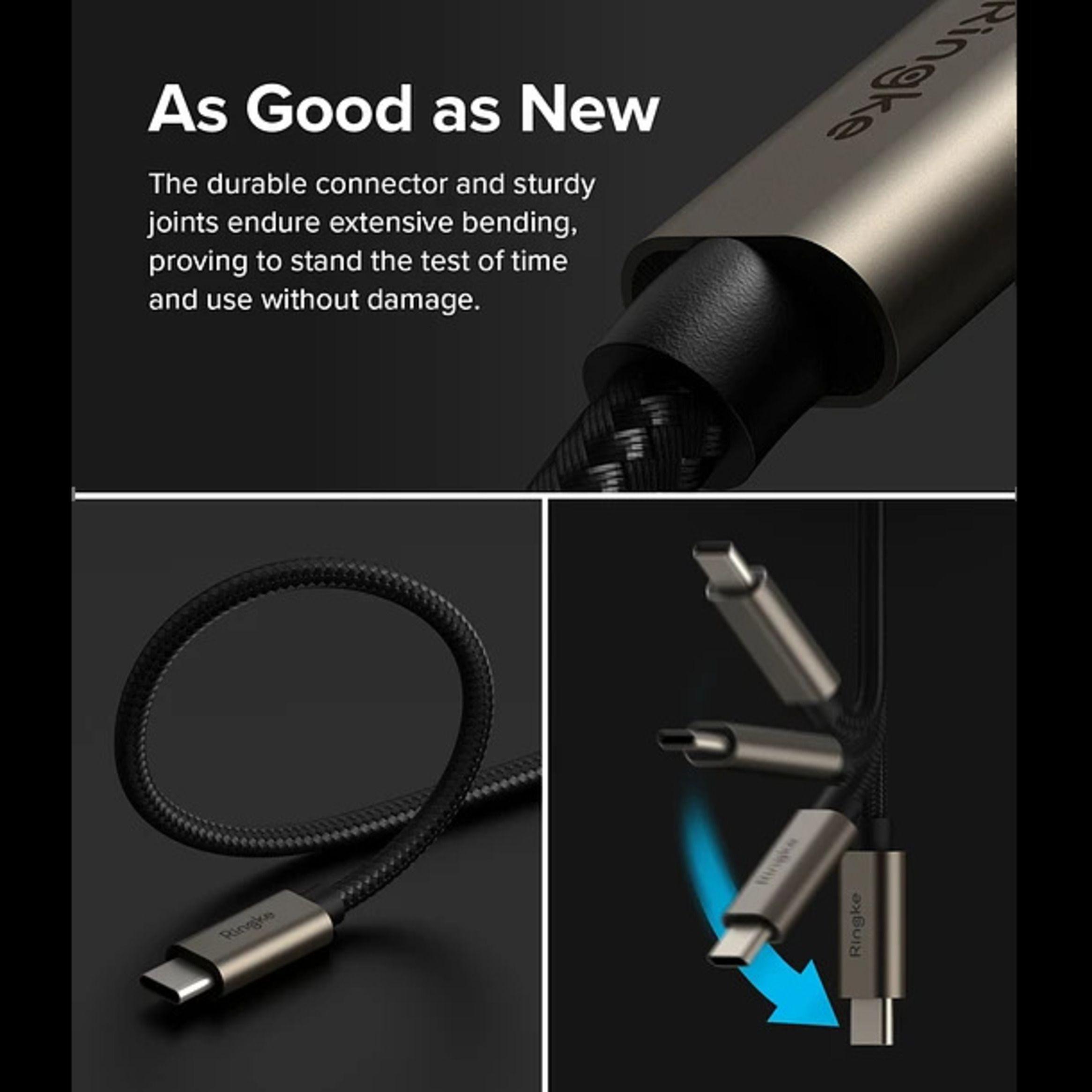 Cable Ringke Para USB 3 2 Gen 2x2 USB C 90 2 M-9