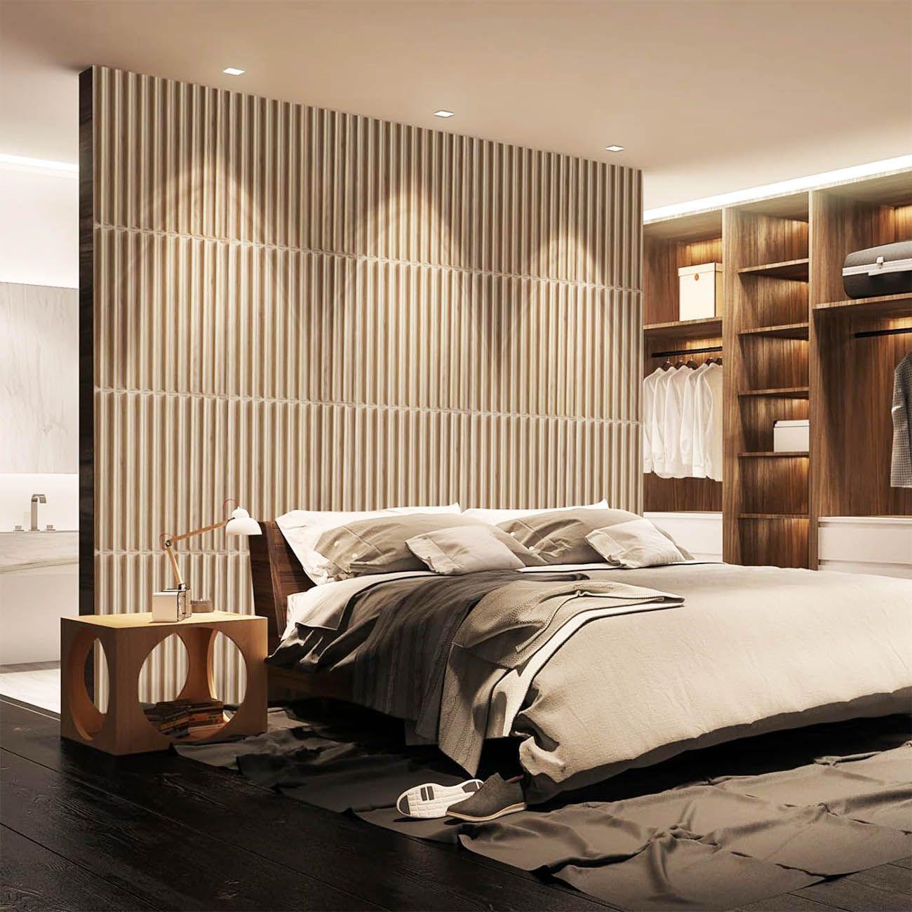 Panel Decorativo PVC 3D, Liston Pino Natural 4m².-4