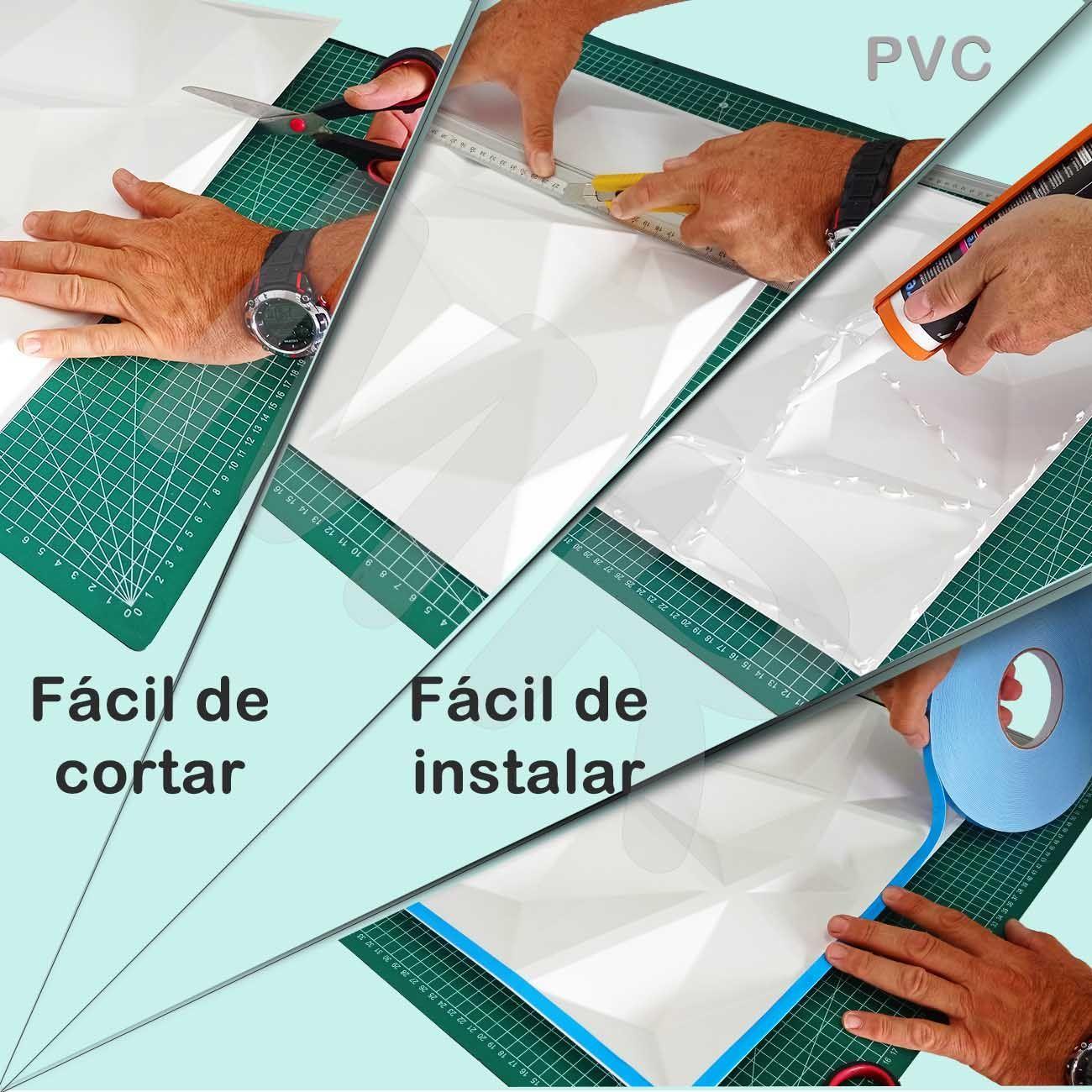 Panel Decorativo PVC 3D, Liston Pino Natural 4m².-5