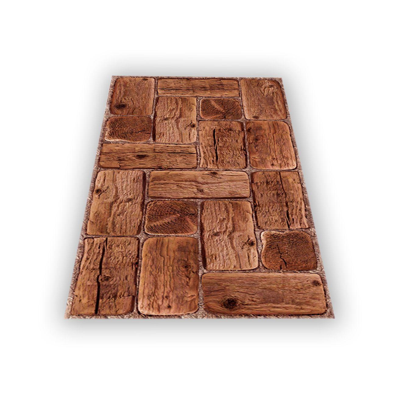 Wall Panel PVC Relieve 96 X 47.9 cm PINE WOOD 4.6m² (10 Paneles)-3
