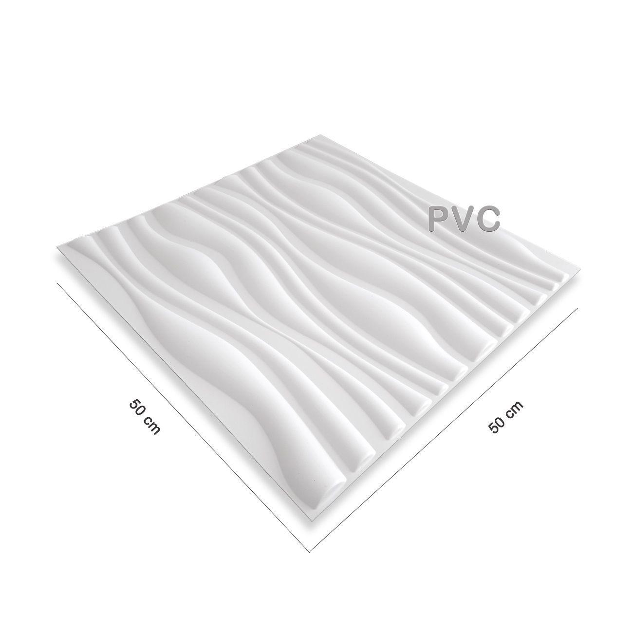 Panel Decorativo PVC 3D, Waves 4m².-2