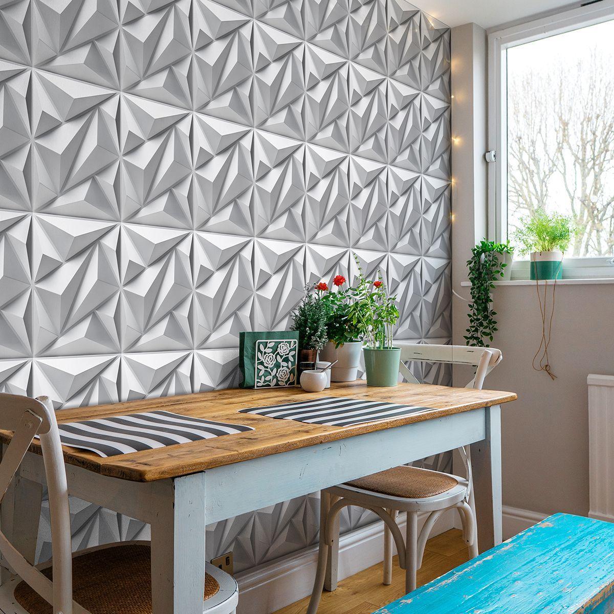 Panel Decorativo PVC 3D, Waves 4m².-4