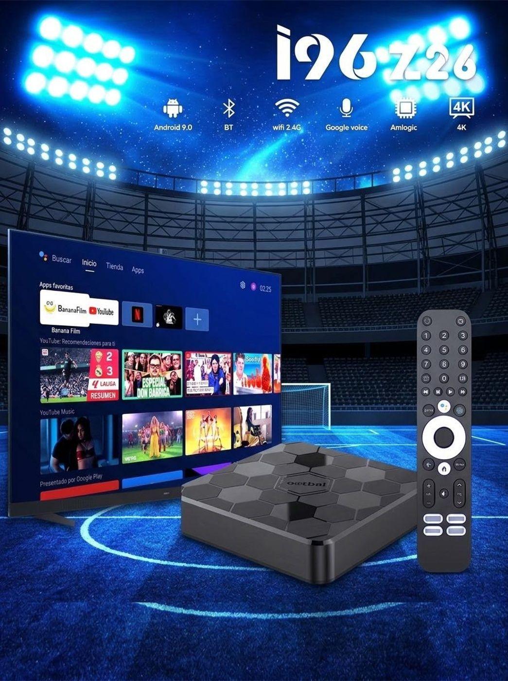 Convertidor Smart Tv Box 4K S905 Android 9.0 2GB/16GB WIFI-6