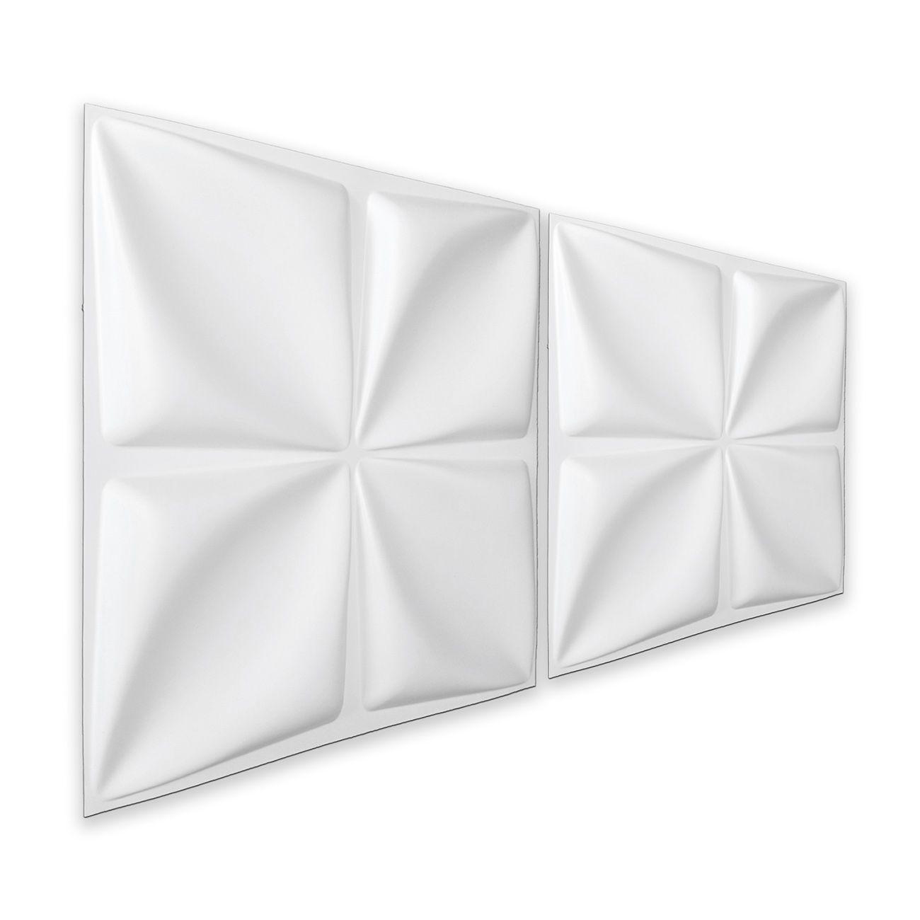 Panel Decorativo PVC 3D, Flower 3m².-3