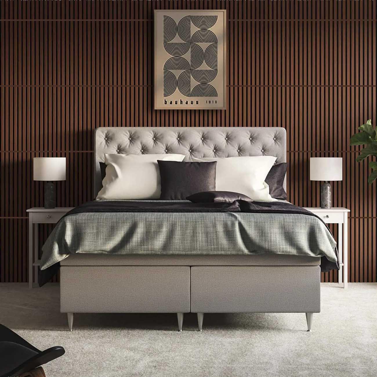 Panel Decorativo PVC 3D, Nogal 3m².-5