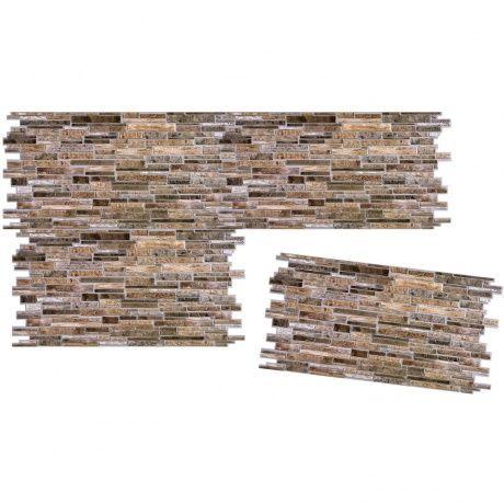 Panel PVC 3D, Realista. PLASTUSHKA CAFÉ (98 x 48,5cm).-2