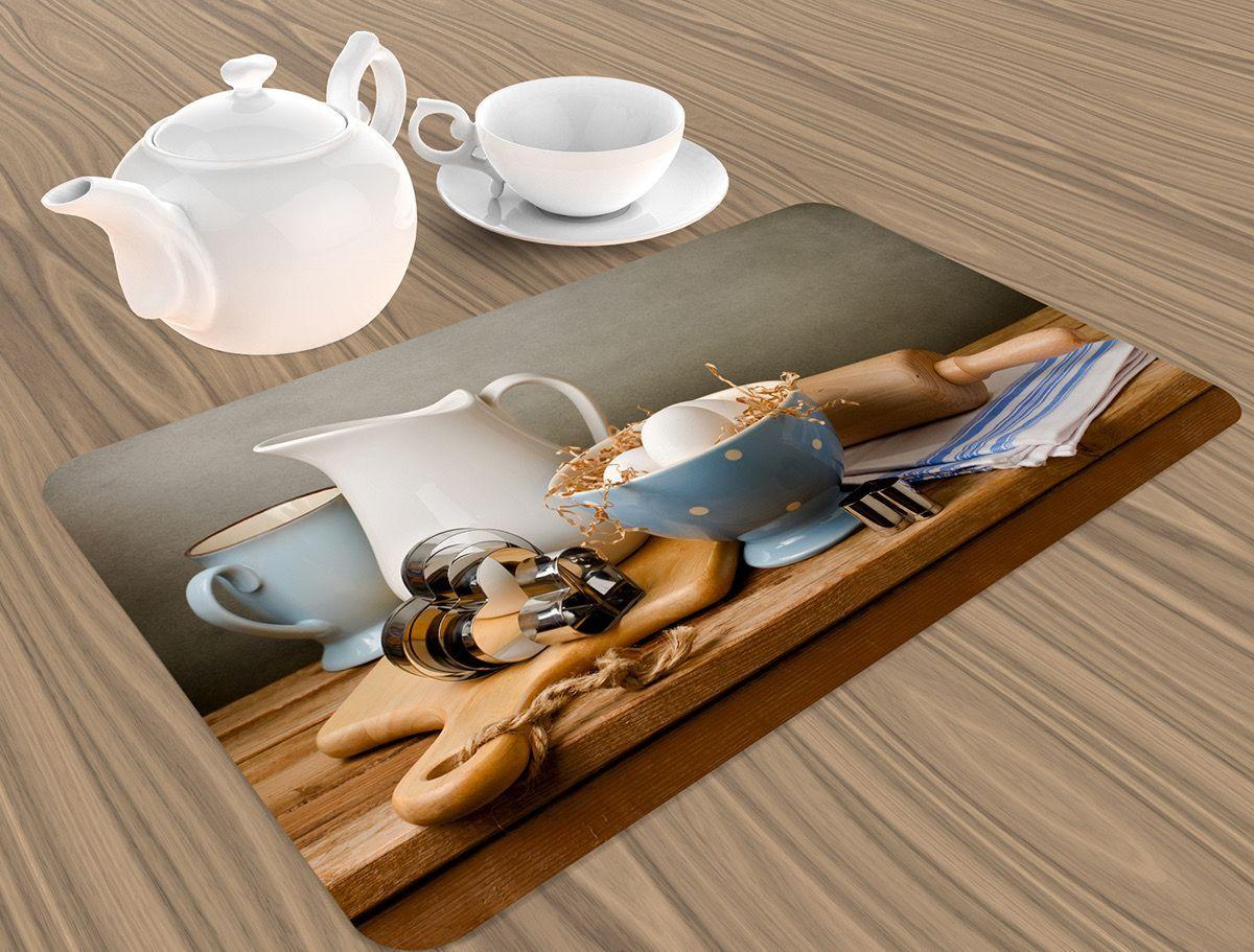 Set 6 Individuales PVC de mesa Breakfast 40 x 25cm-3