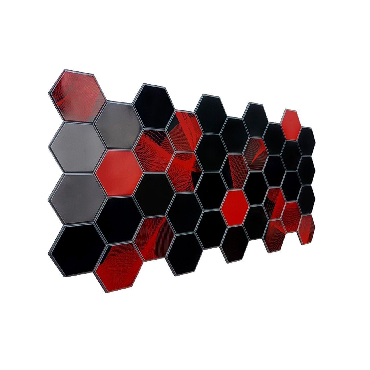 Wall Panel PVC 97.3 x 49.2 cm Relieve ELECTRA 4.2 m² (10 paneles)-2