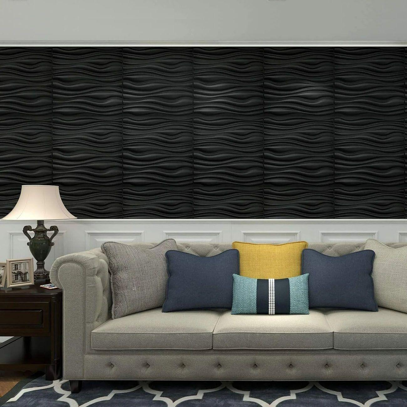 Panel Decorativo PVC 3D, Mountain 4m².-3