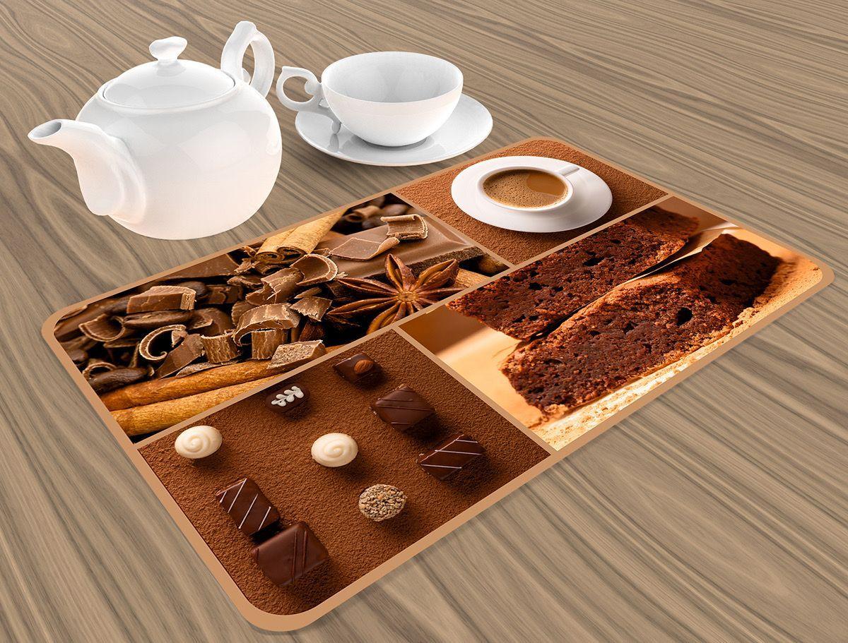Set 6 Individuales de mesa Mercar Ray. Cocoa 40 x 25cm-3