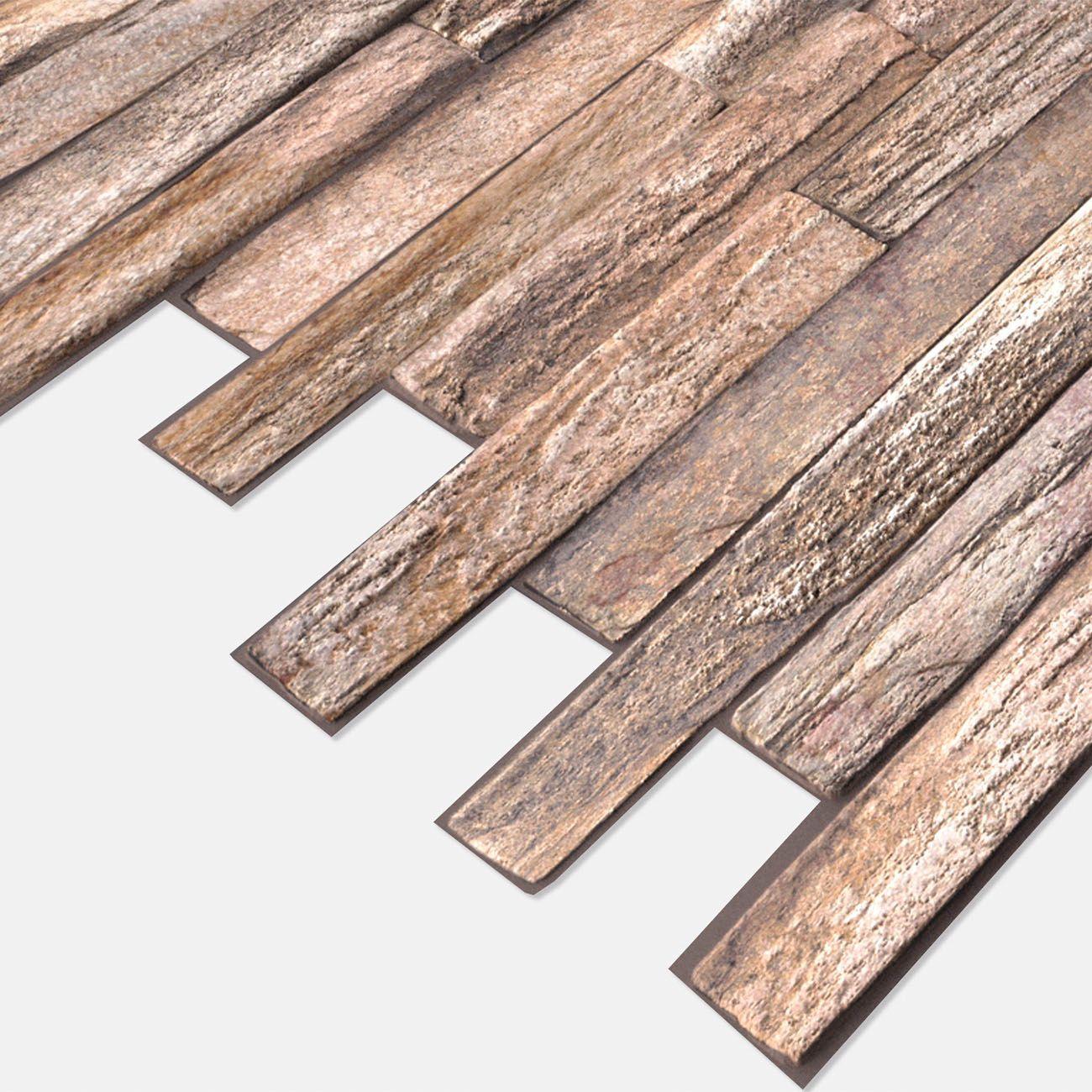 Wall Panel PVC Relieve 96.4 x 49 cm CANTERA PLANA 4.5m² (10 Paneles)-3