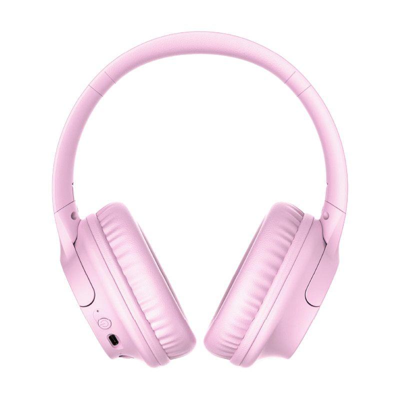 Audifonos Inalambricos Blik Soul250 Bluetooth 5.4 Alcance 10mts Bateria 20 hrs Rosa-2