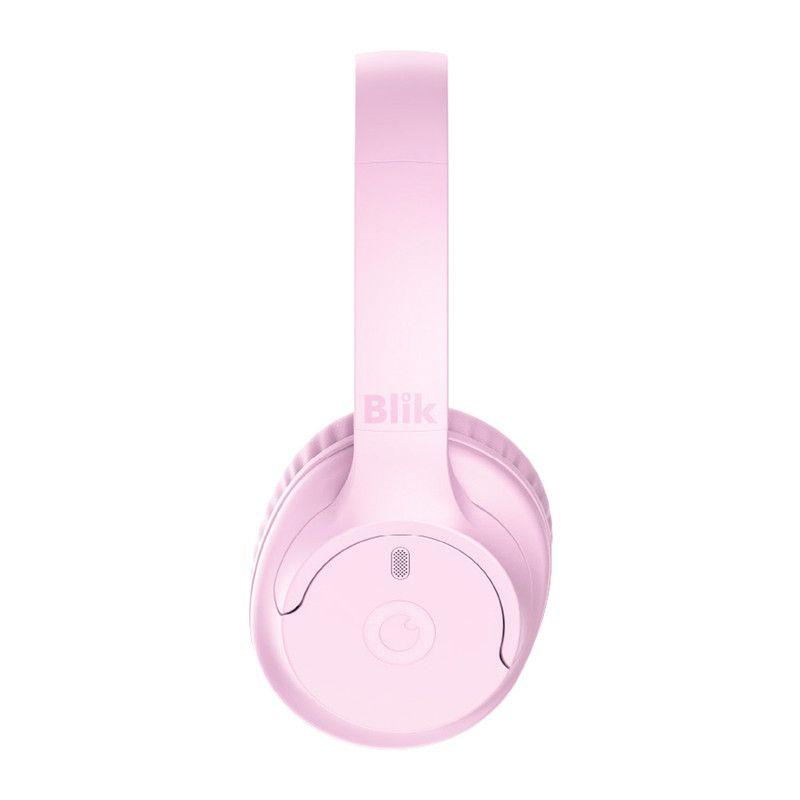 Audifonos Inalambricos Blik Soul250 Bluetooth 5.4 Alcance 10mts Bateria 20 hrs Rosa-3