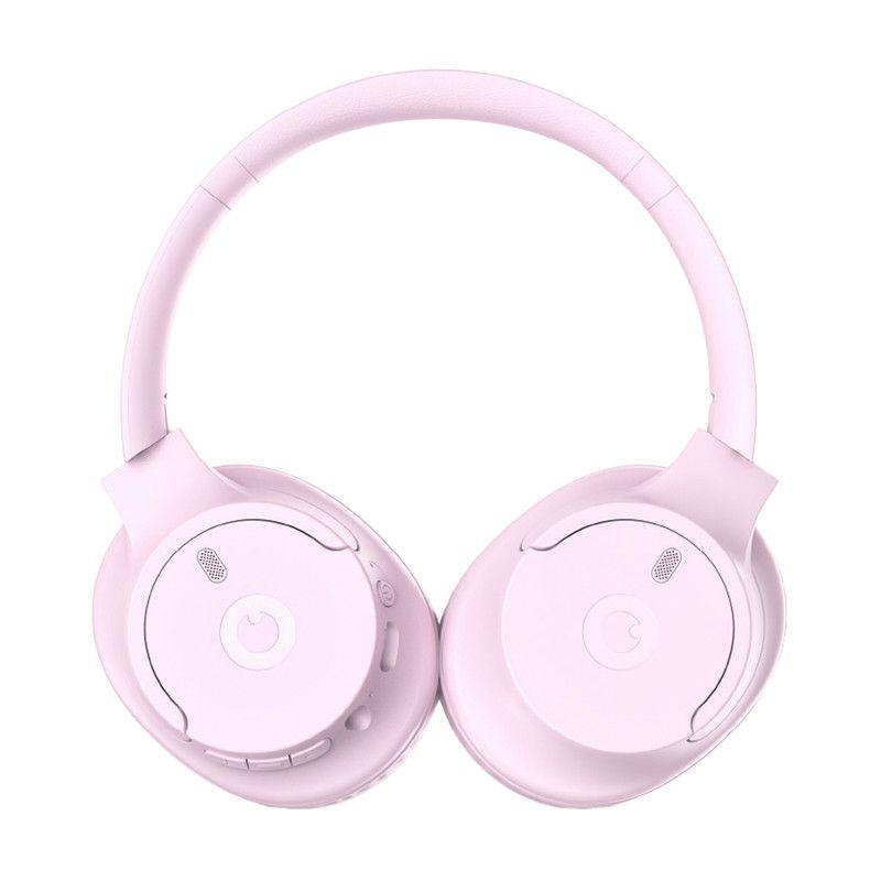 Audifonos Inalambricos Blik Soul250 Bluetooth 5.4 Alcance 10mts Bateria 20 hrs Rosa-5