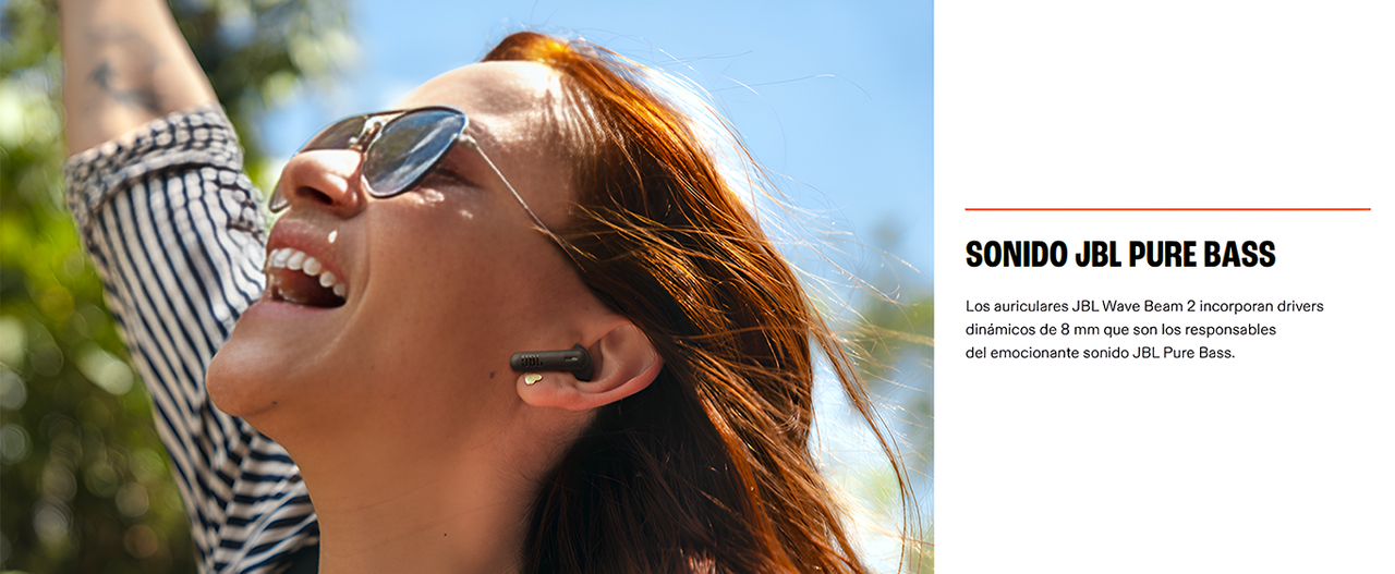 Audifonos Inalambricos JBL Wave Beam 2 TWS Bateria 40H IP54-7