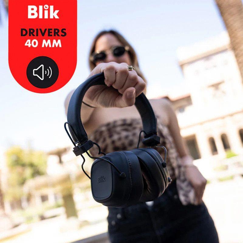 Audifonos Inalambricos Blik Feel250 Bluetooth 5.4 Alcance 10mts Bateria 20h Baja Lantecia 89ms-6