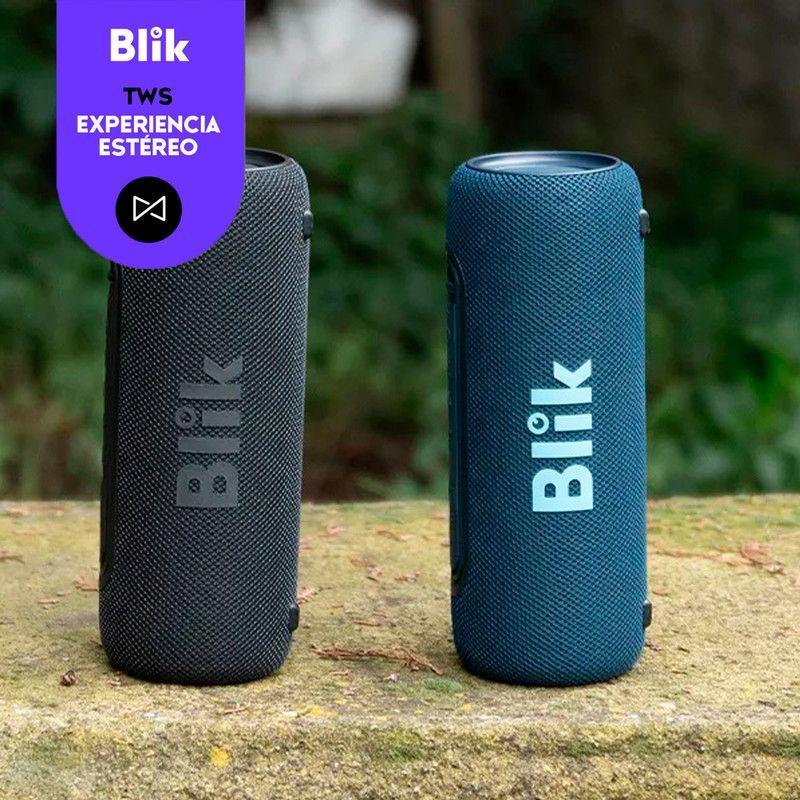 Parlante Portatil Blik Live 2" x2 TWS BT 5.3 10W 8H IPX5 RGB-7