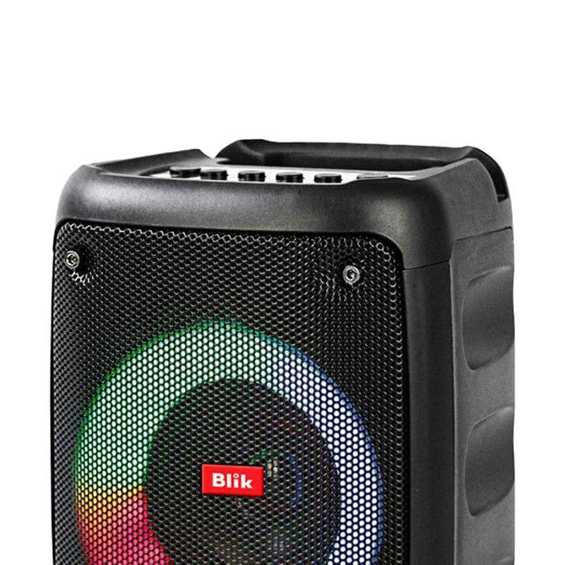 Parlante Karaoke Blik Voice BT 5.3 Radio TF/SD TWS RGB 4h-4