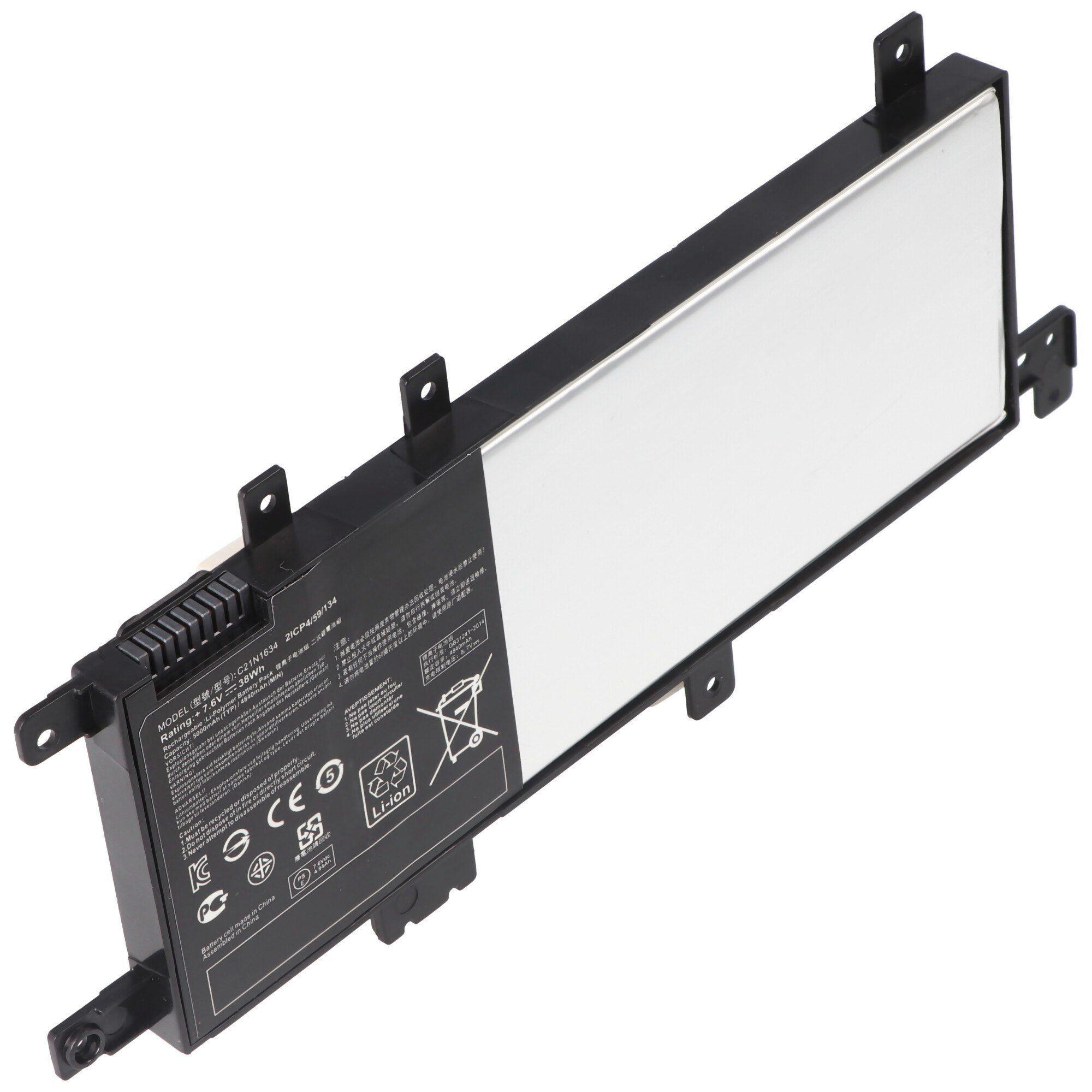 Bateria C21N1634 para ASUS A542BA, A542U, A542 y A542B-0