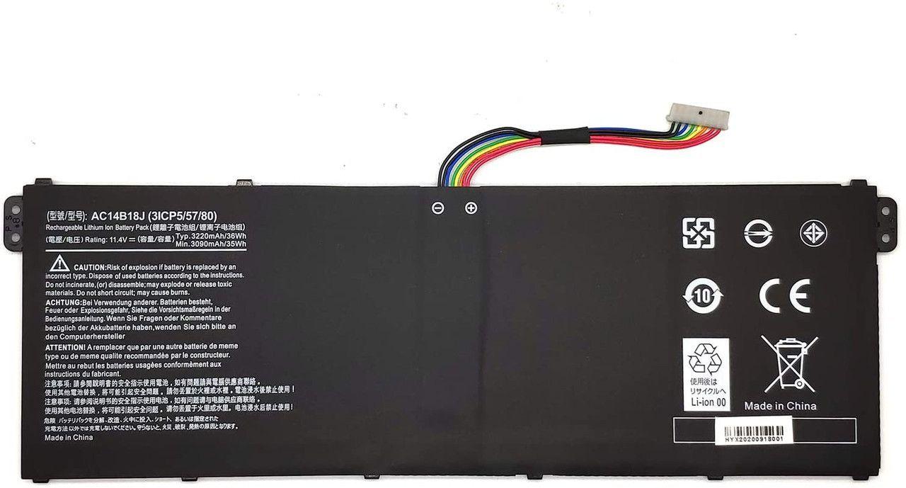 Bateria ACER AC14B18J para ES1-111, ES1-111M y ES1-311-0