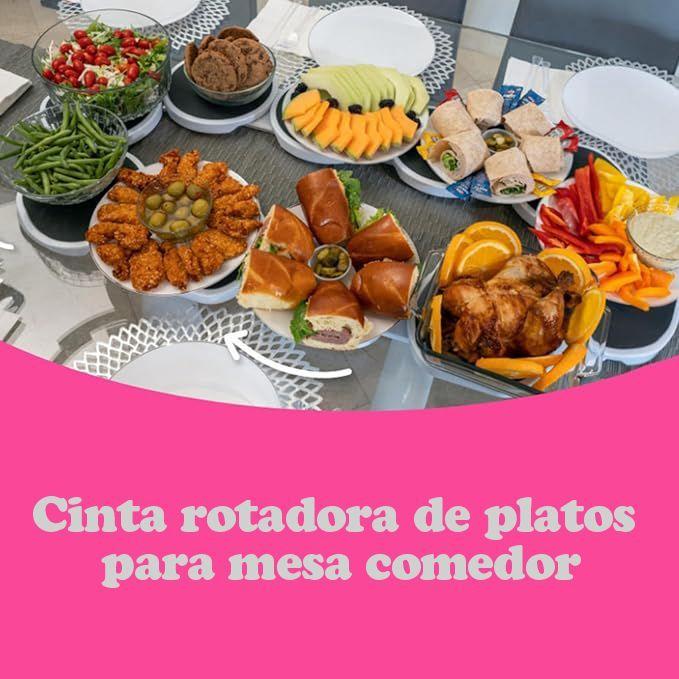 CINTA ROTADORA DE PLATOS PARA MESA COMEDOR-2