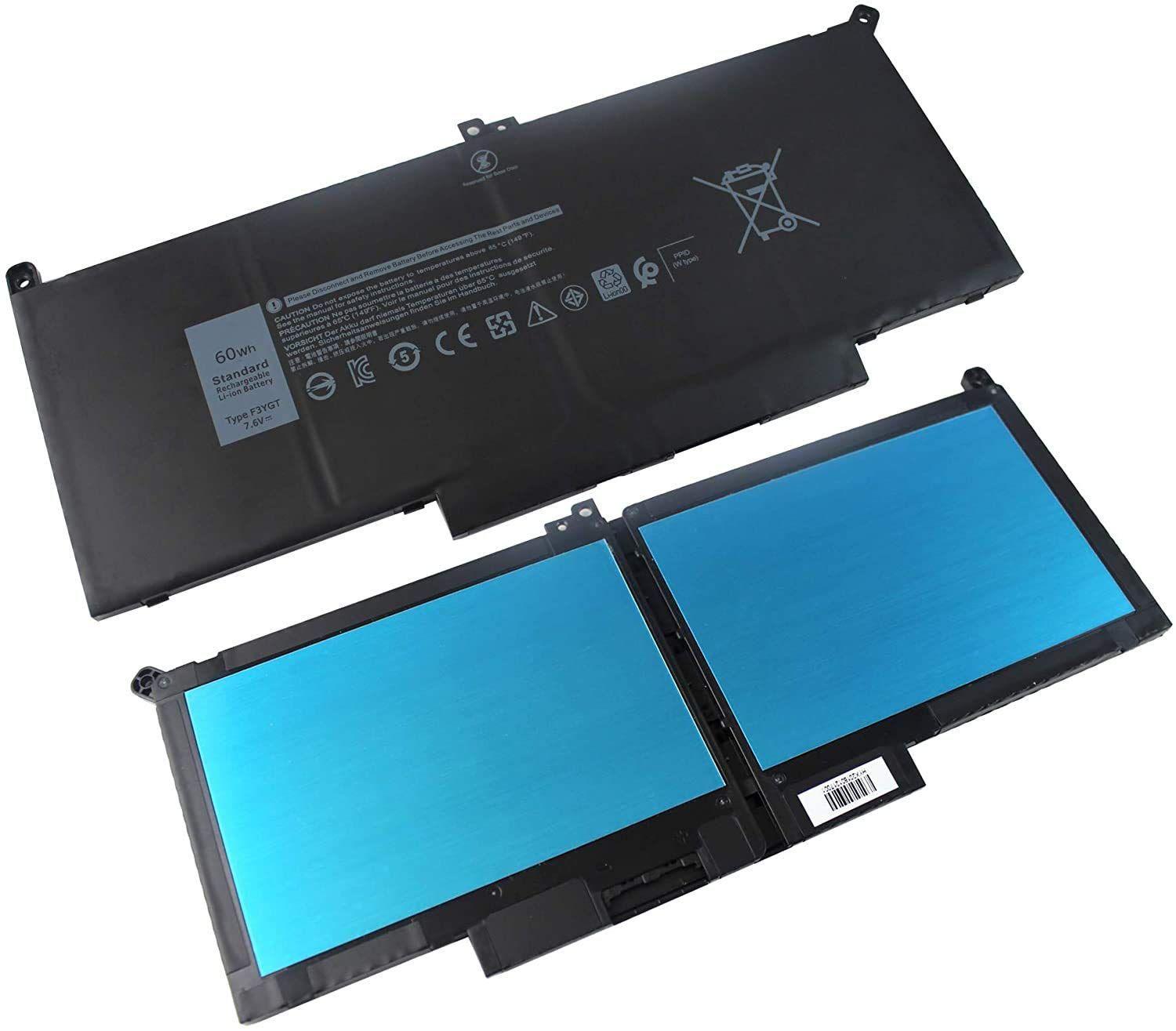 Bateria  F3YGT para Dell Latitude 7290, 7380, 7390, 7480 7490-1