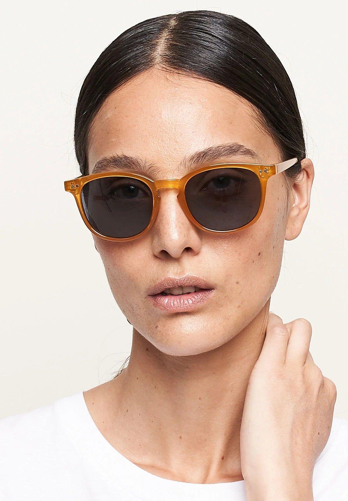 Lentes de Sol Meller Polarizados - Banna Amber Carbon-3