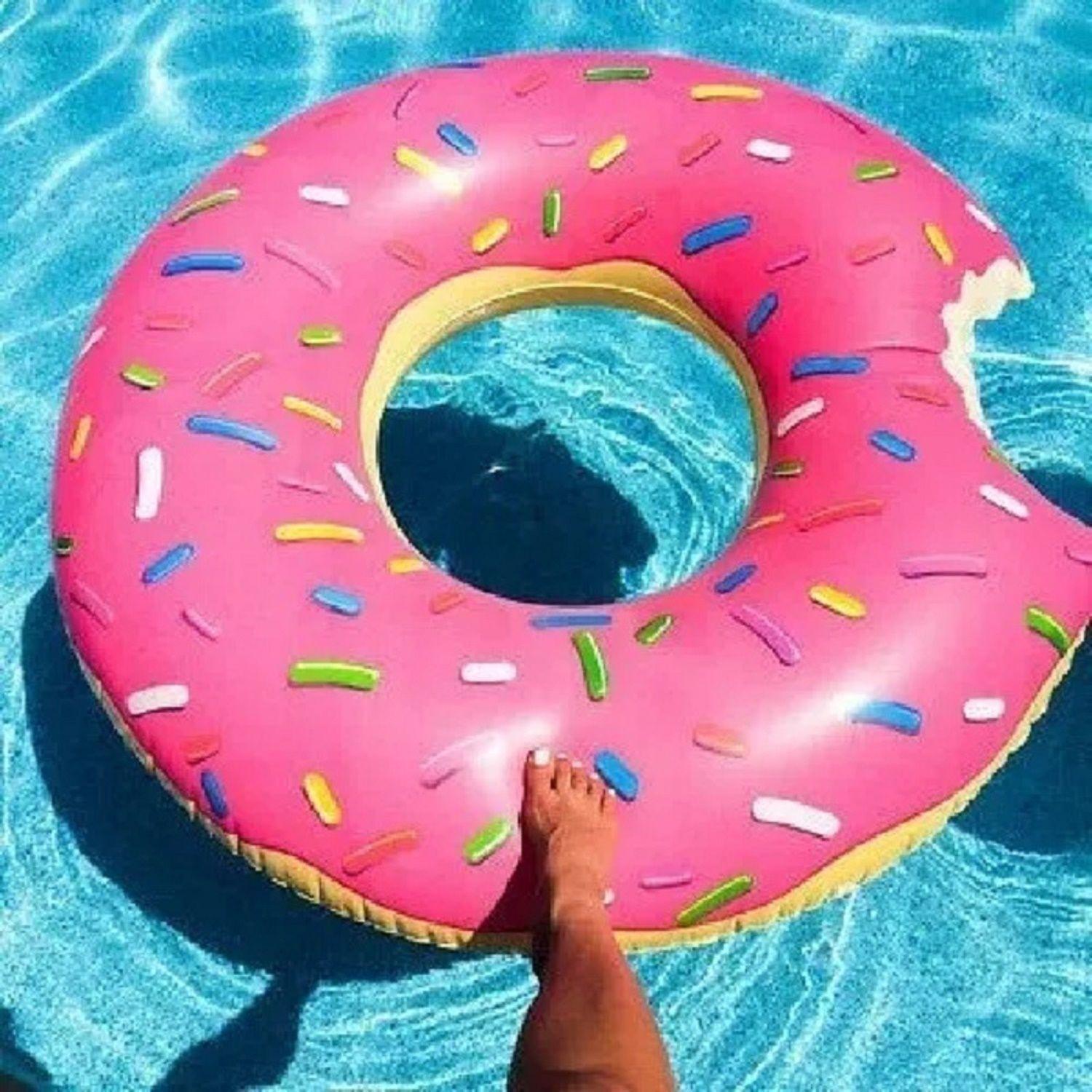 Flotador Piscina Flotador Donut Flotadores Inflables 80cm-1